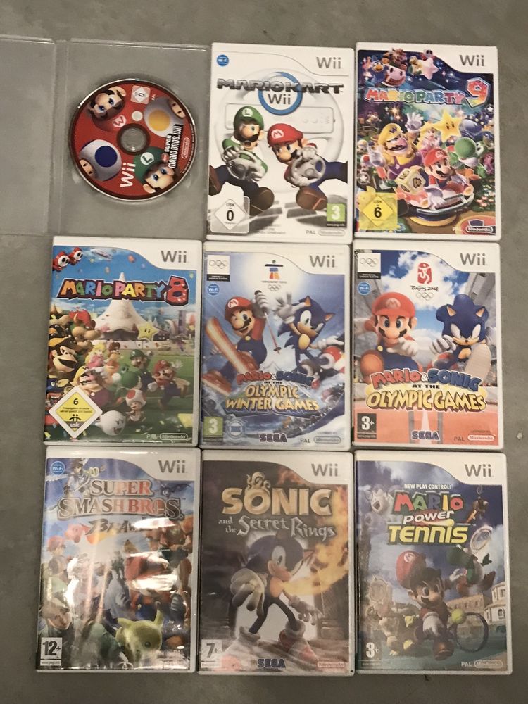 Joc Mario Wii (Super, Kart, etc.), original-Nintendo, stare impecabila