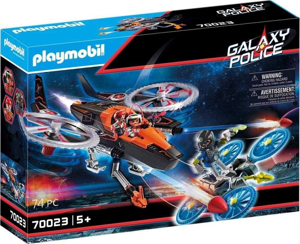 Playmobil Galaxy Police - Elicopterul piratilor galactici 70023