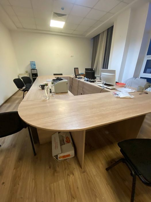 Офисный конференц стол с стулями 10 штук