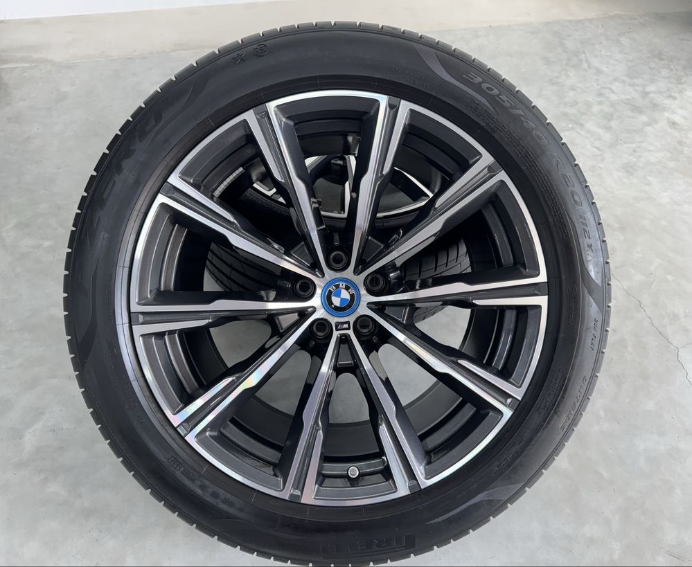 Jante Bmw X5 X6 R20 G05 G06 Originale M740 Pirelli de vara 95% 2024