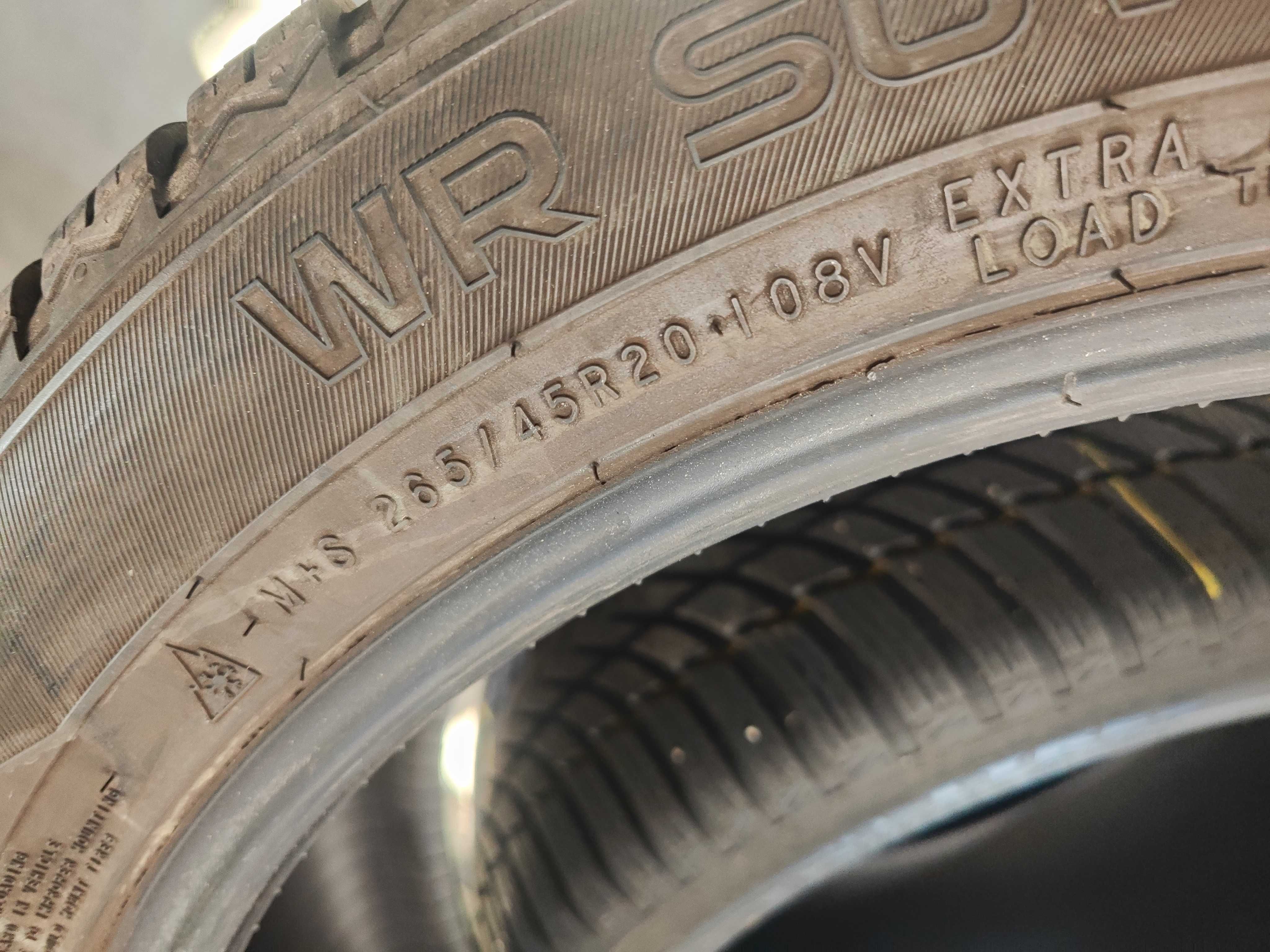 2бр.зимни гуми 265/45/20 Nokian