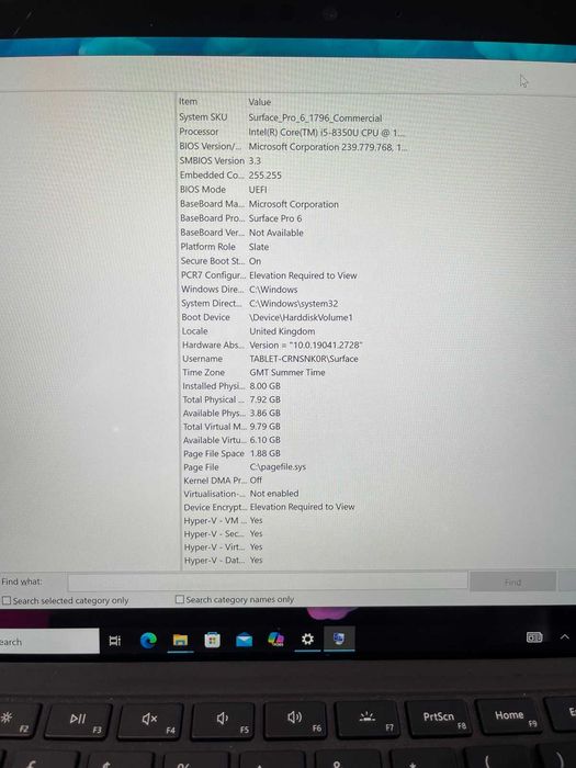 Microsoft Surface Pro 6 8gb i5 + Клавиатура + Зарядно-Докинг станция