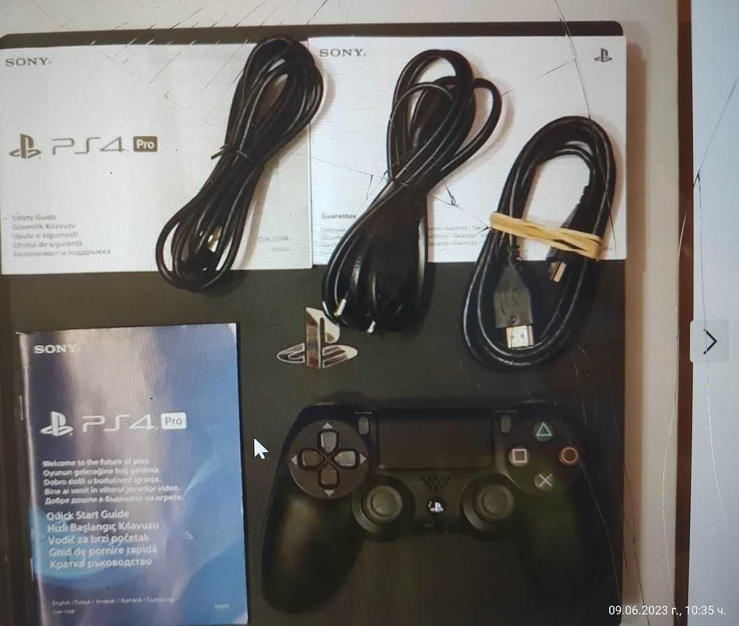 Конзола Sony Playstation 4 Pro 1ТБ Перфектна 9.50