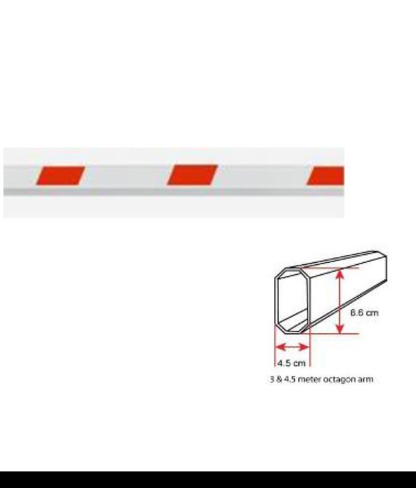 Стрела шлагбаума телескопическая палка рейка шлагбаума