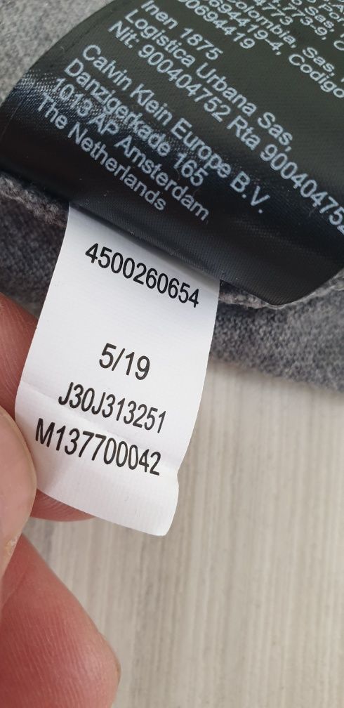 Calvin Klein Jeans CKJ Cotton Mens Size S  ОРИГИНАЛ! Мъжка Тениска!