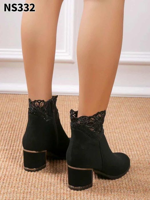 Botine material piele antoarasa 36/41