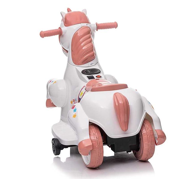 Tricicleta electrica pentru copii, Kinderauto Poney 40W 6V Pink Pal