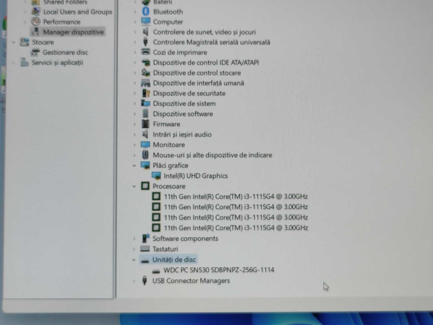 Laptop Acer Travelmate P2 P215-53, Intel Core i3-1115G4, 8GB,256GB SSD