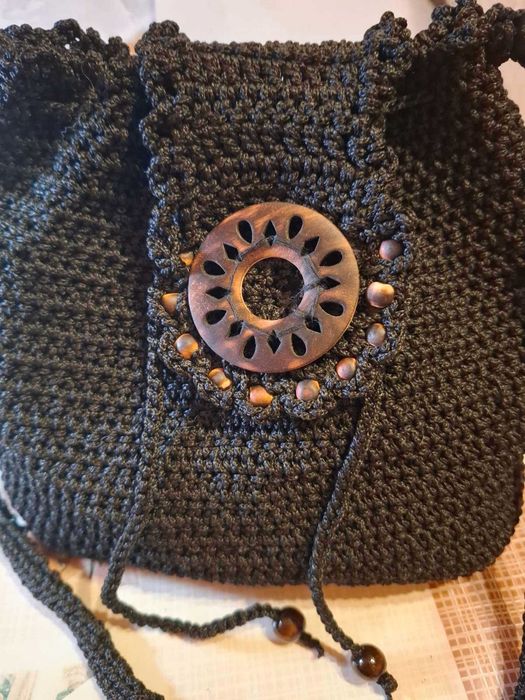 ръчно плетена чанта