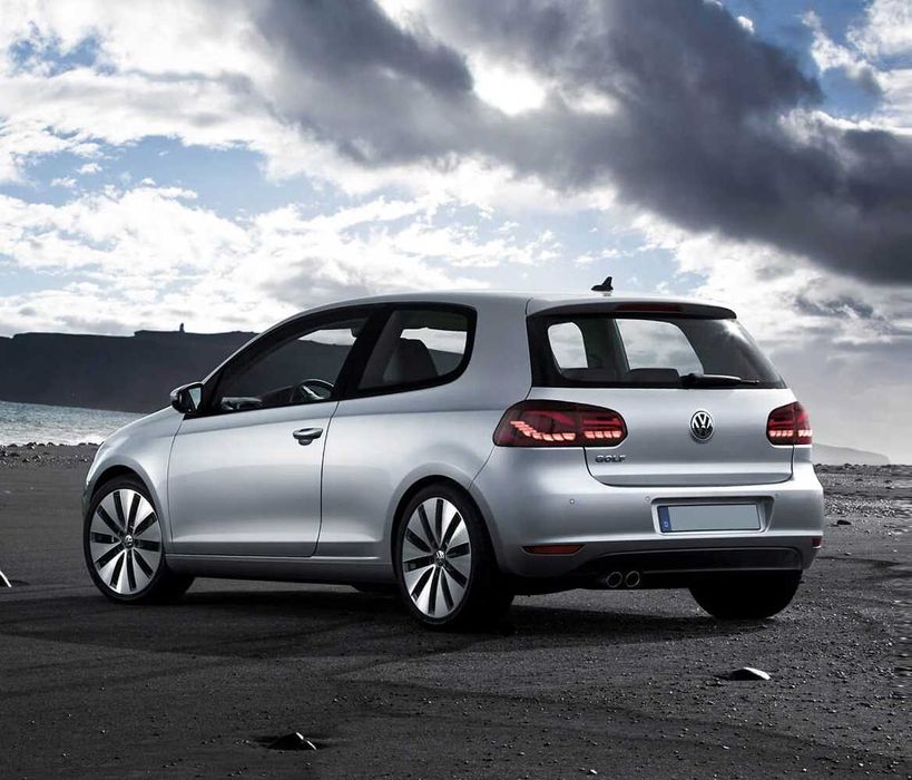 Комплект OLED стопове с динамични мигачи GTS style за ГОЛФ 6 Golf