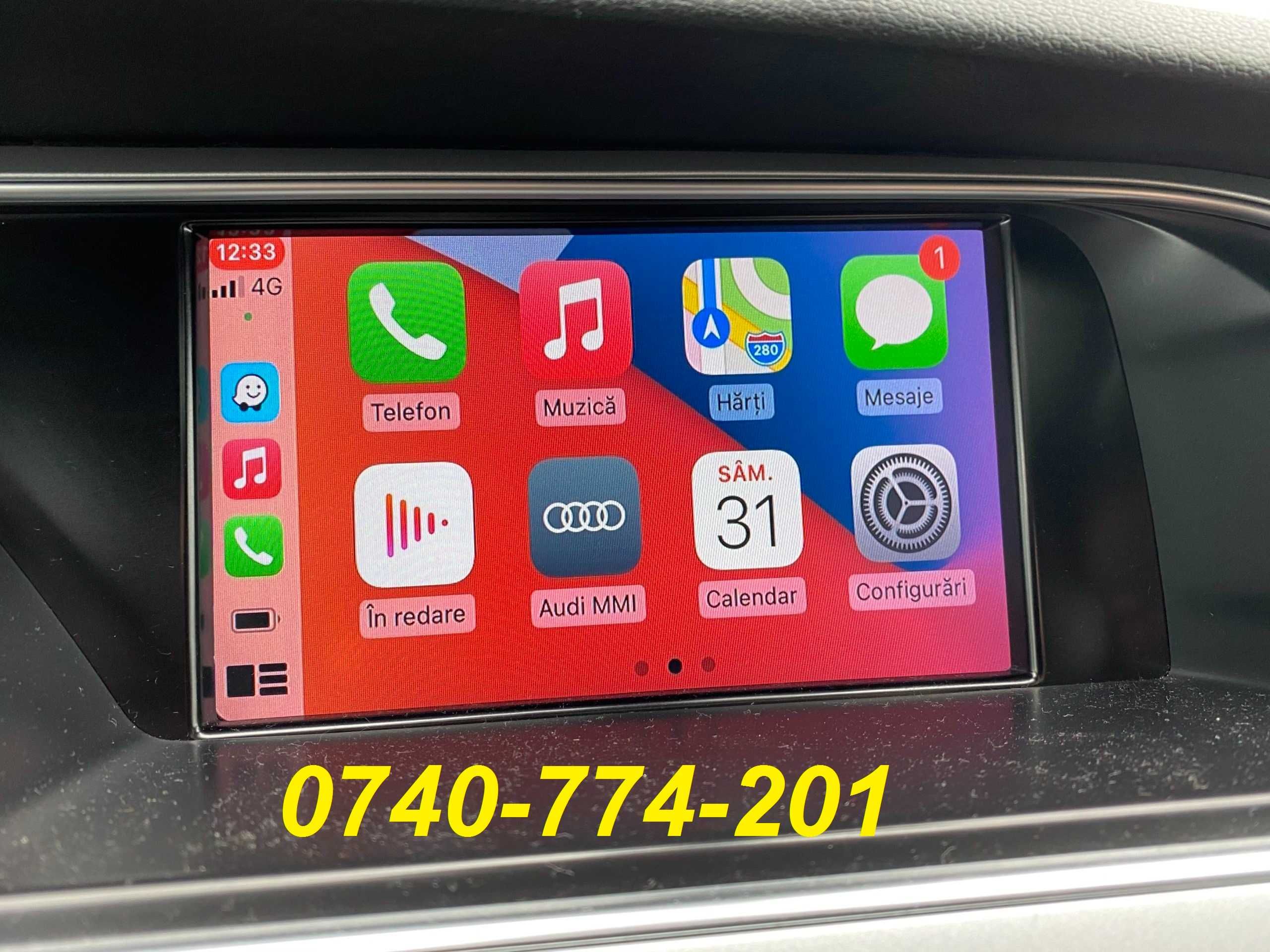 Audi VW Skoda Porsche Carplay Apple Android Auto Update Harti Wazze