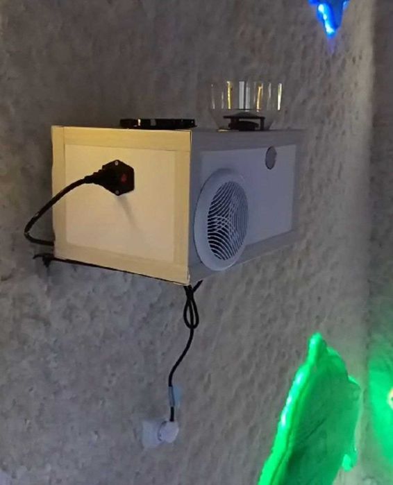 Tuz g'or uchun Galogenerator (tuz sepish aparati)