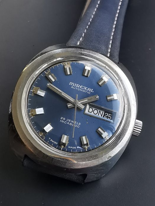 Ceas Mirexal Automatic - Oțel - 37x 40 mm - Funcționează impecabil!