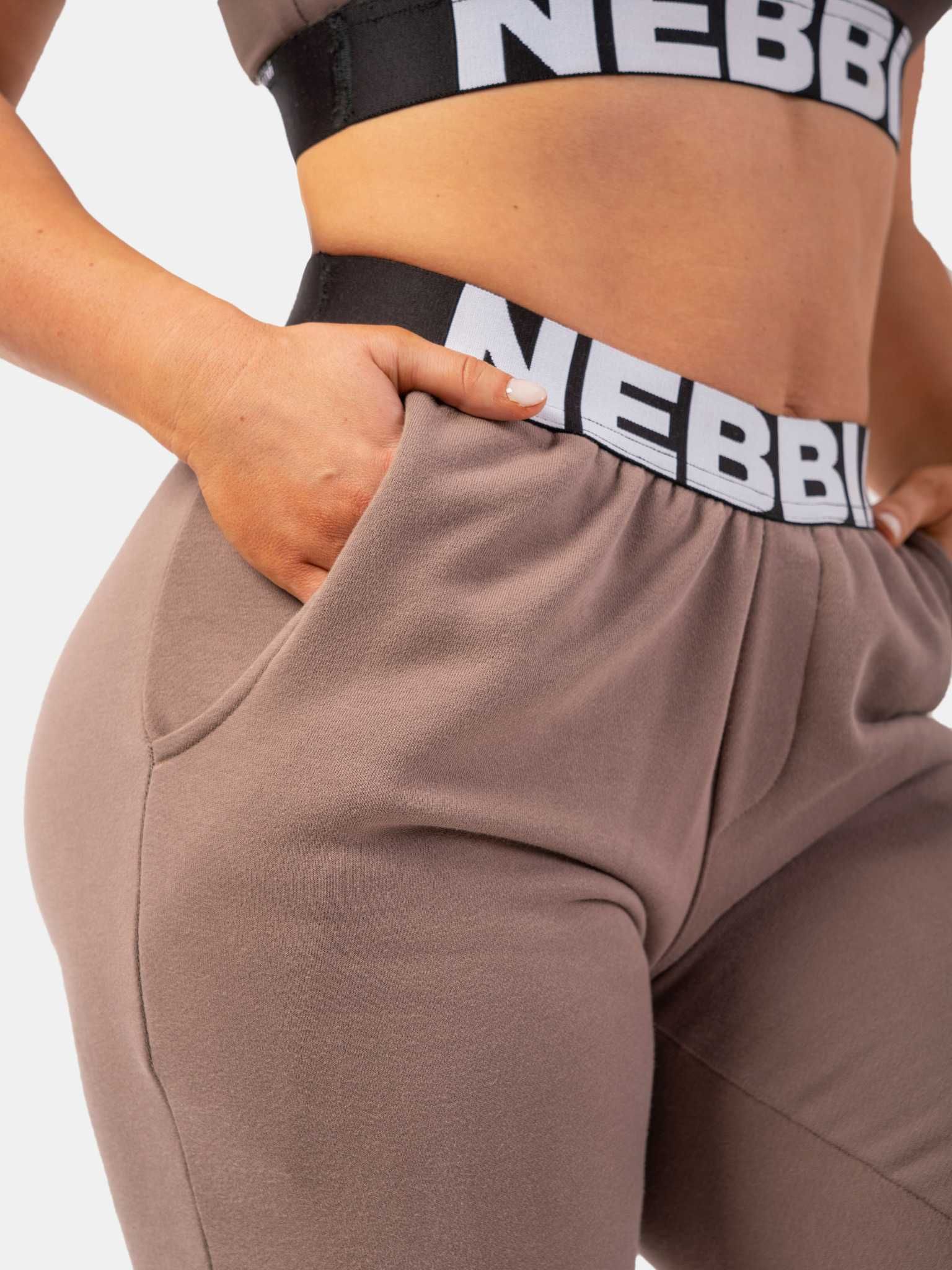 НОВ Nebbia Iconic Mid-Waist Sweatpants ОРИГИНАЛНО дамско долнище - S