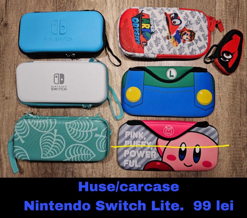 Nintendo Switch Lite husa si folie