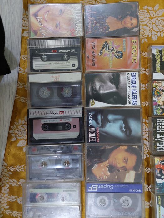 Аудиокассеты конец90х и начало 2000г.