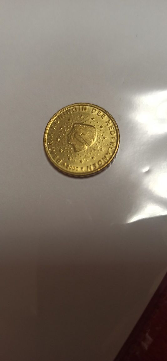 Moneda 10 euro cent anul 2000 stare buna.