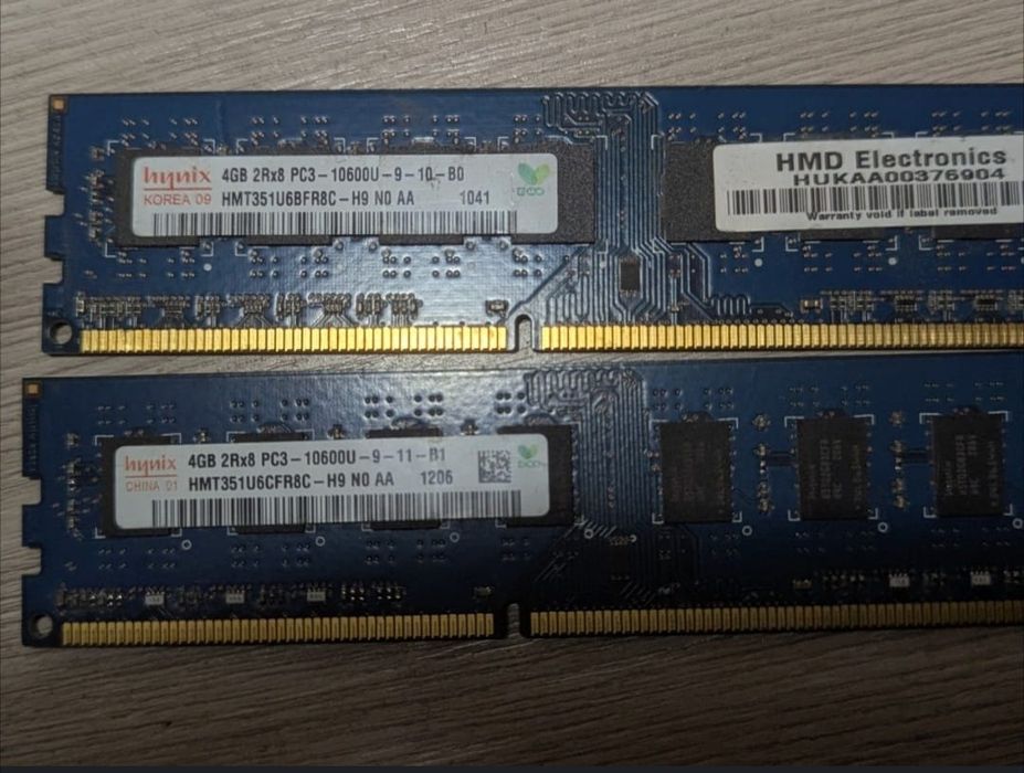 Память ОЗУ DDR3 4 Гб 10600U