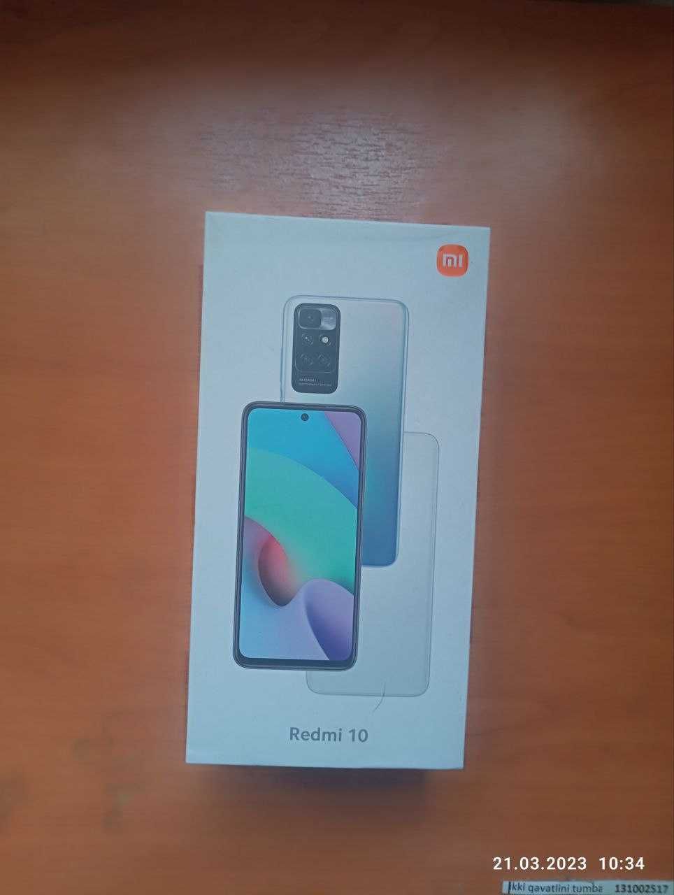 Redmi 10 2022 yil 6 oy kafolati bilan karopka dakument 2 oy ishlatlgan