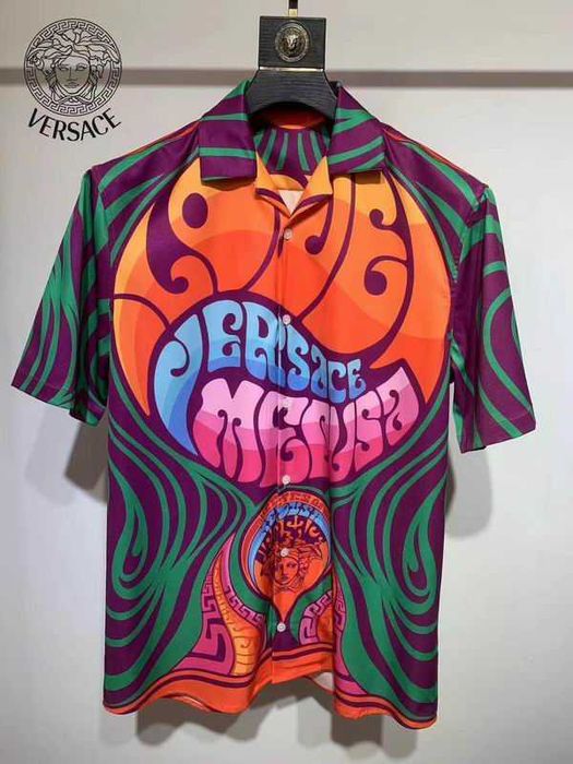 Versace Men's Medusa Music Printed Shirt