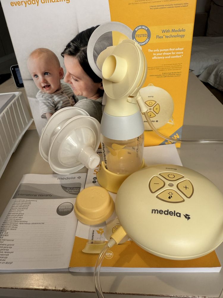 MEDELA Swing Flex двуфазна електрическа помпа за кърма