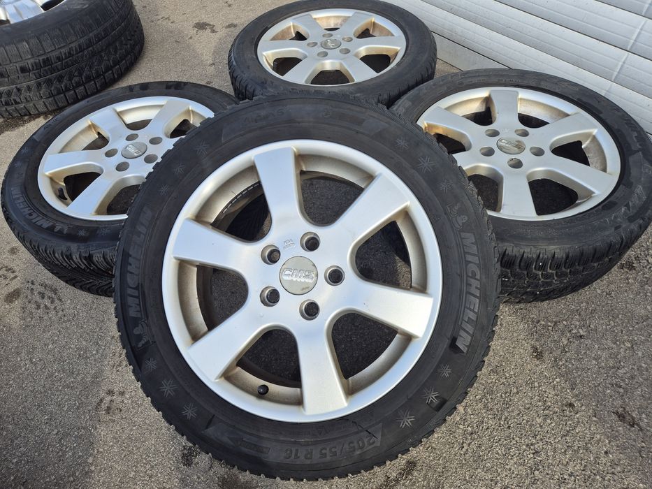5х112/16 с гуми Фолксваген Ауди Шкода Сеат 5x112/16 Mercedes VW Skoda