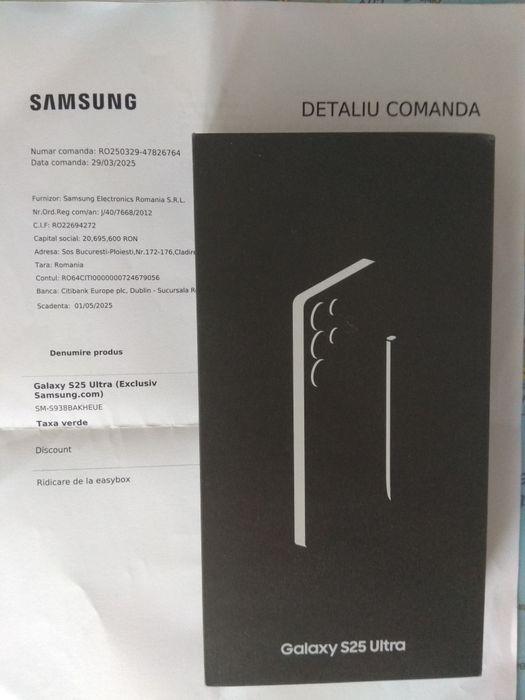 Samsung s 25 ultra 1 tb