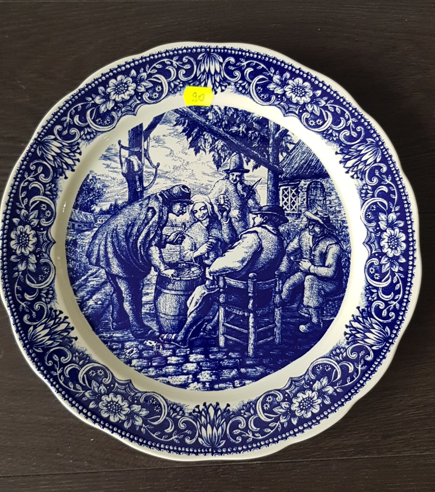 Farfurii vechi din ceramică italiană si porțelan