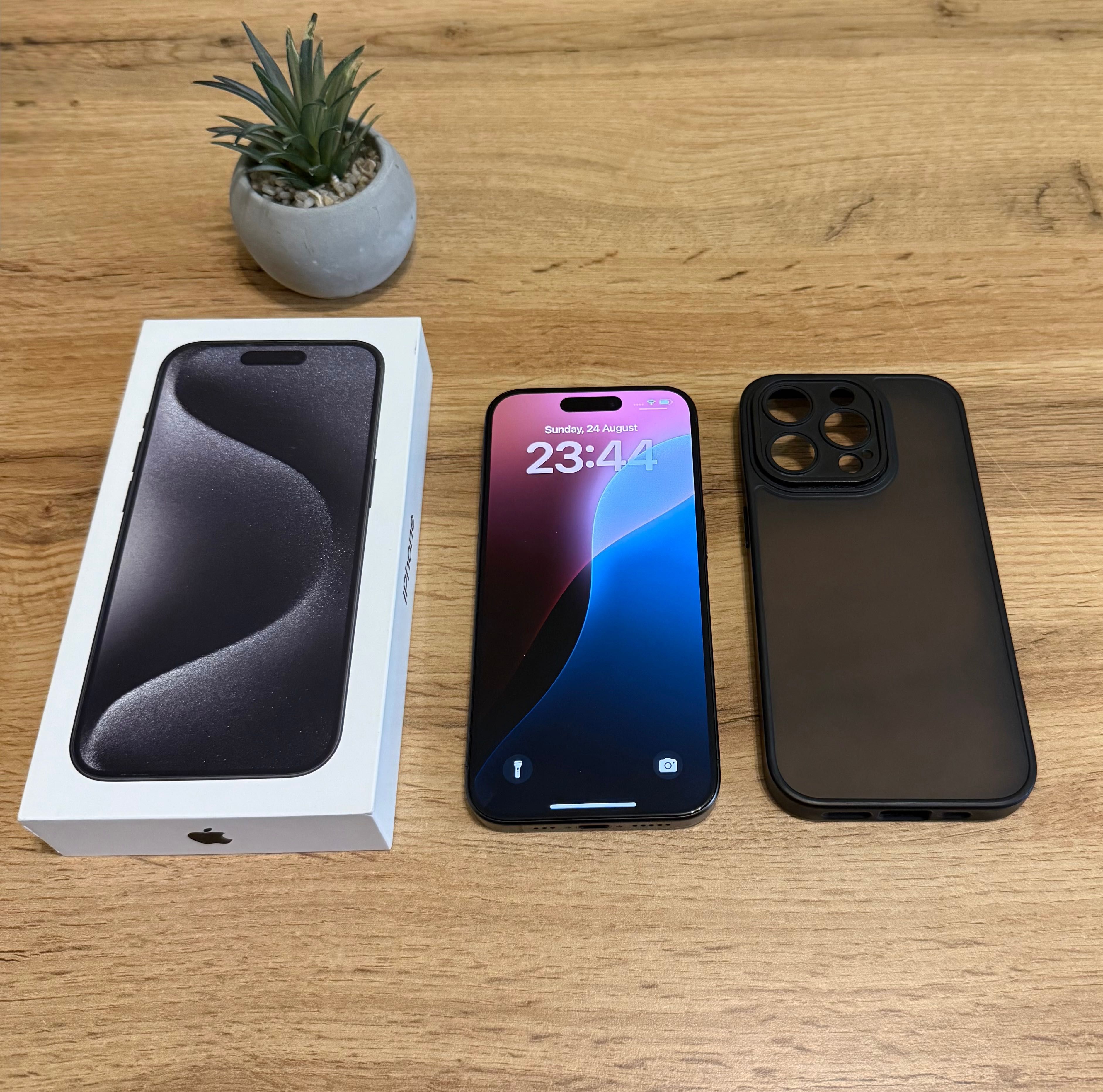 iPhone 15 Pro 128 Gb Black Titanium