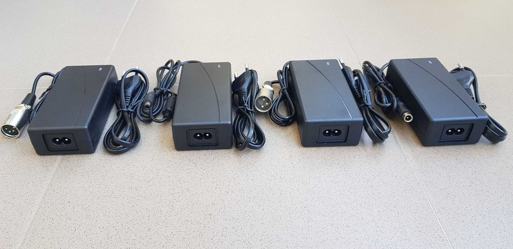 Incarcator bicicleta electrica, trotineta, 3pini/4pini/5.5mm/8mm - 36v