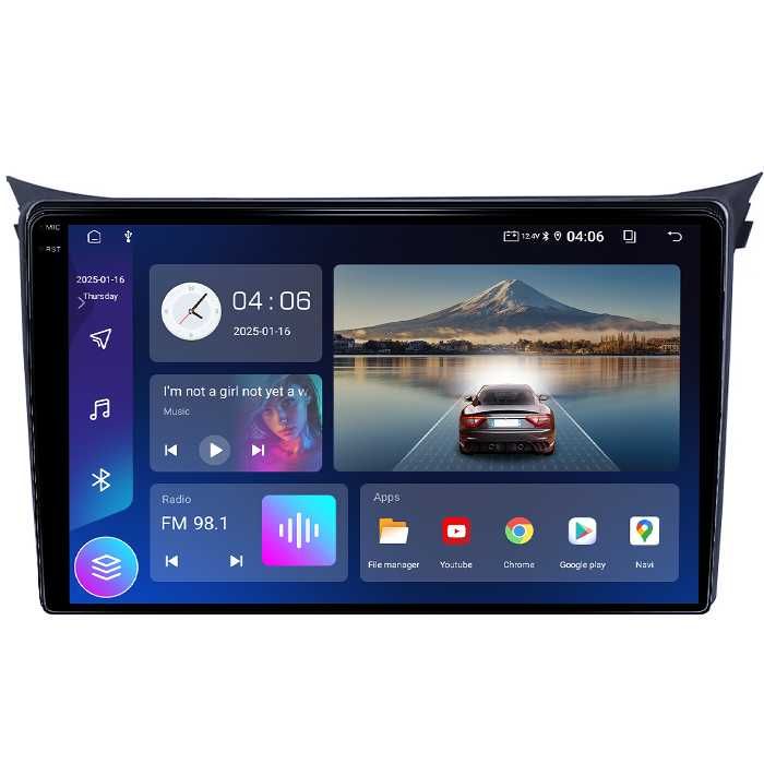 Navigatie Hyundai I30 2011-2017, Android 14, 9INCH, 4GB RAM/64GB ROM