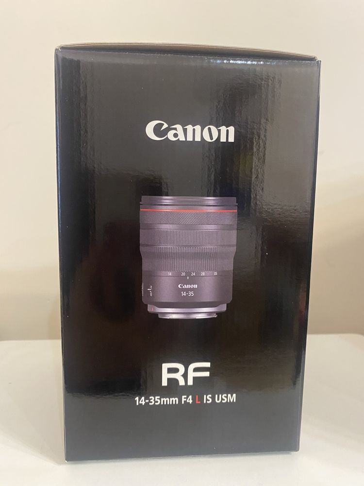 Объектив Canon RF 14-35mm f/4 L IS USM с гарантией на 12 месяцев
