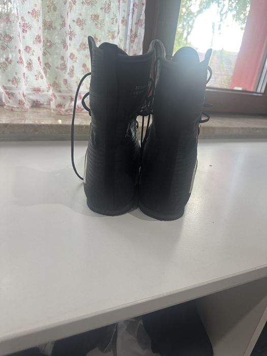 Incălțăminte de box Adidas Box Hog 4 negru-galben