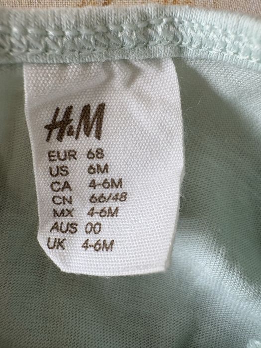 Rochiță H&M din bumbac 100% – mărimea 68 (4-6 luni)