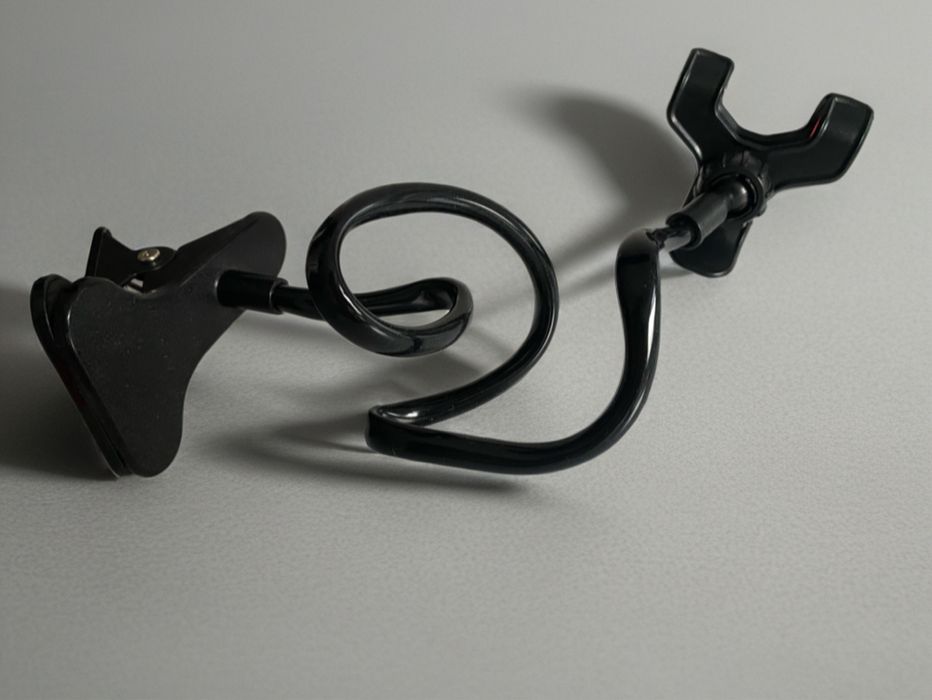 Suport Telefon Flexibil 65 cm – Clește Universal / Gooseneck Holder
