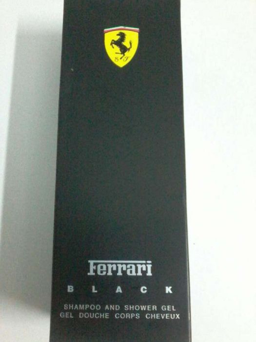 Gel împreună cu șampon " FERRARI BLACK"