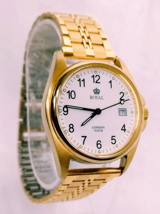 Ceas de damă Royal London cu quartz, carcasă din oțel inoxidabil.