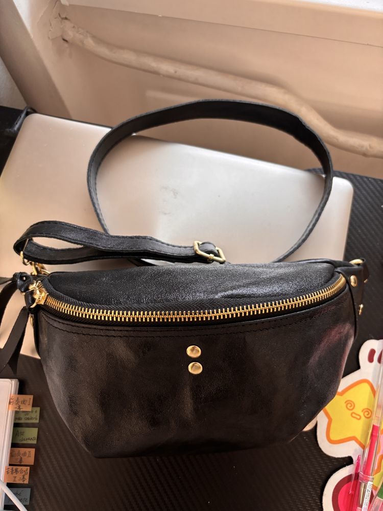 Нова Кожена дамска чанта Cherry Paris