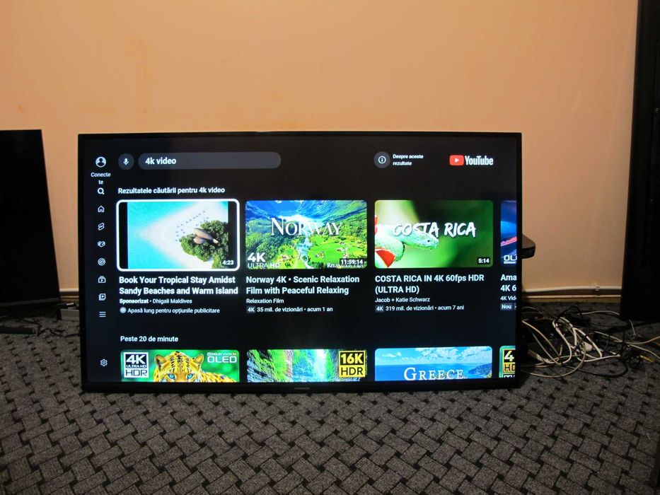 Televizor Led Smart Ultra 4K THOMNSON 139cm model 55UE6420
