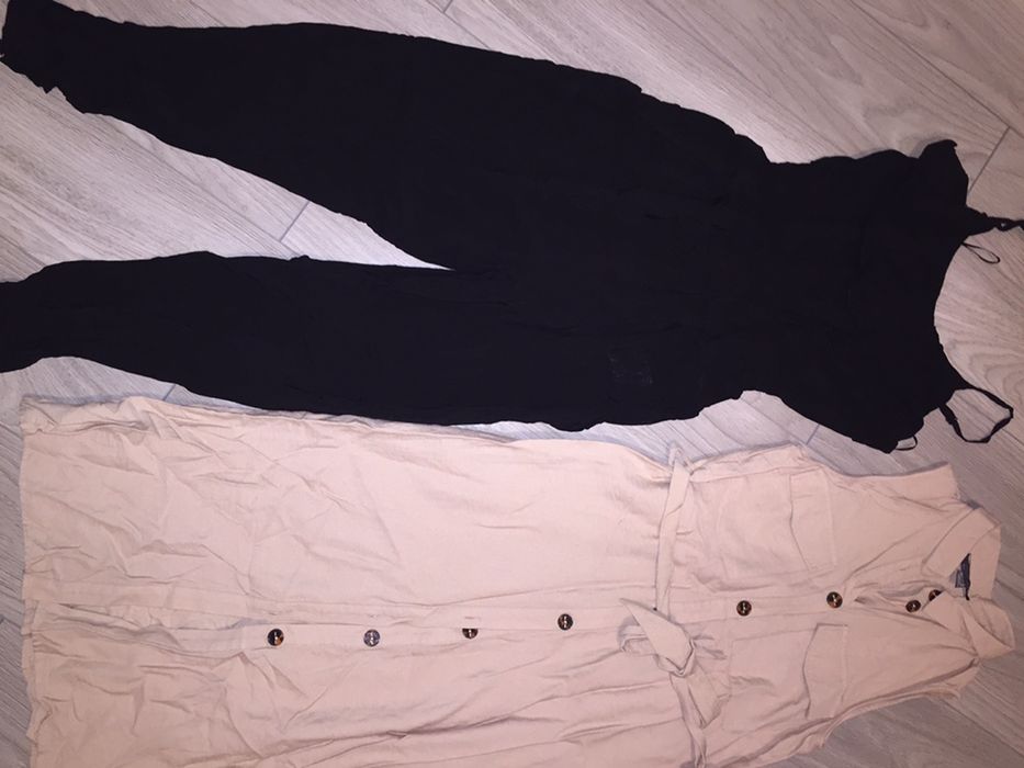 Set rochie in Primark si salopeta Clockhouse, noi fara eticheta, mar.S