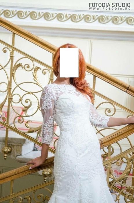 Rochie Mireasa Tip Sirenă Impecabila