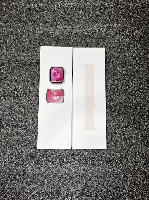 Apple Watch Series 9 – 41mm Pink – Cellular – Ca Nou, cu Cutie