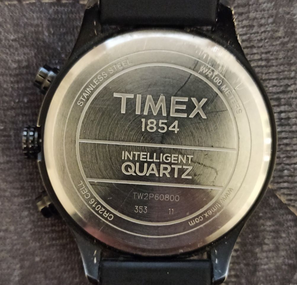 Ceas bărbătesc Timex Indiglo Inteligent Quartz Flyback Cronograph