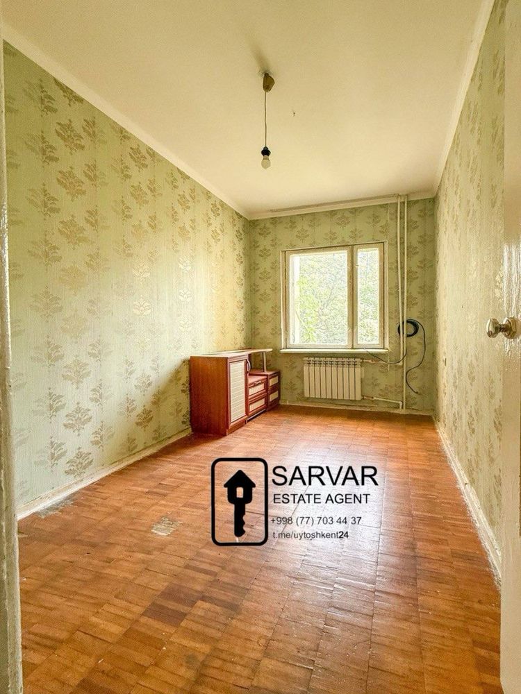 2-комнатная квартира Карасу-1, 60м², 4/5 этаж, 2х6 кирпич