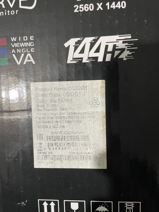 Monitor gaming aoc 32 inch qhd 144hz