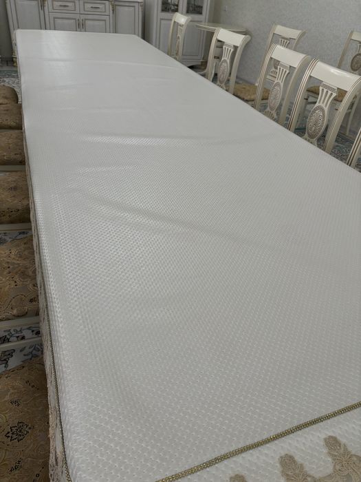 скатерть экокожа с кружевами