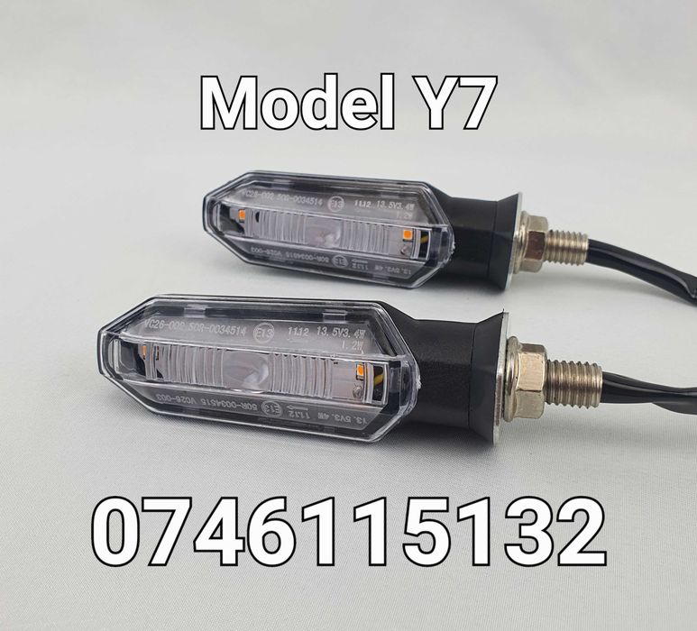 Moto Scuter Motocicleta Atv Chopper-Semnalizari LED-Semnalizare-Nou-Y7