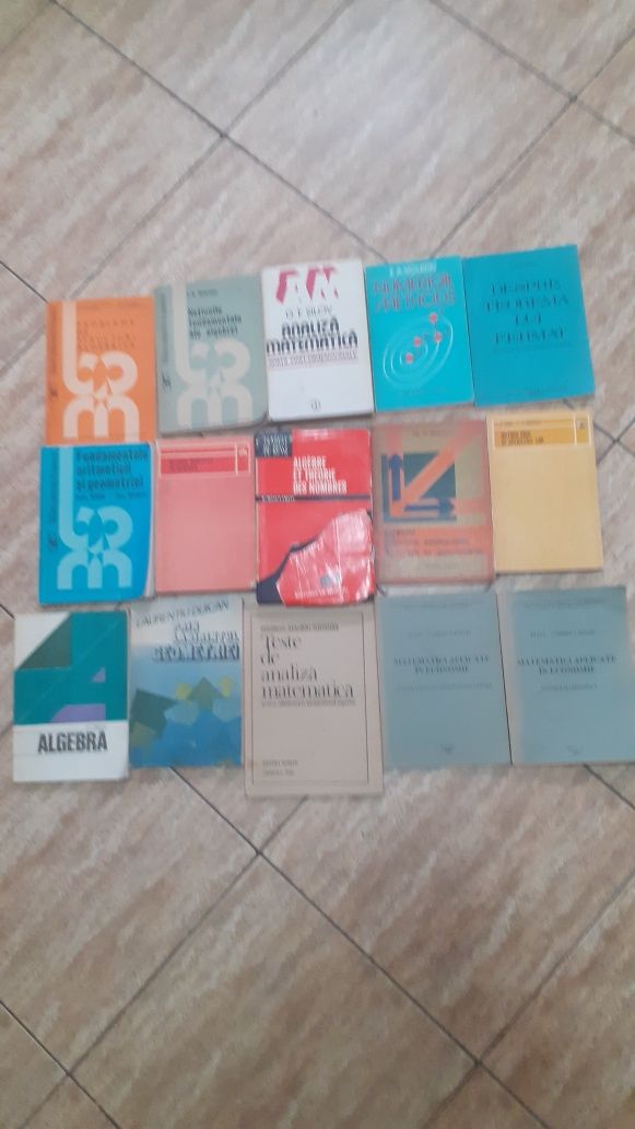Carti analiza matematica-algebra facultate