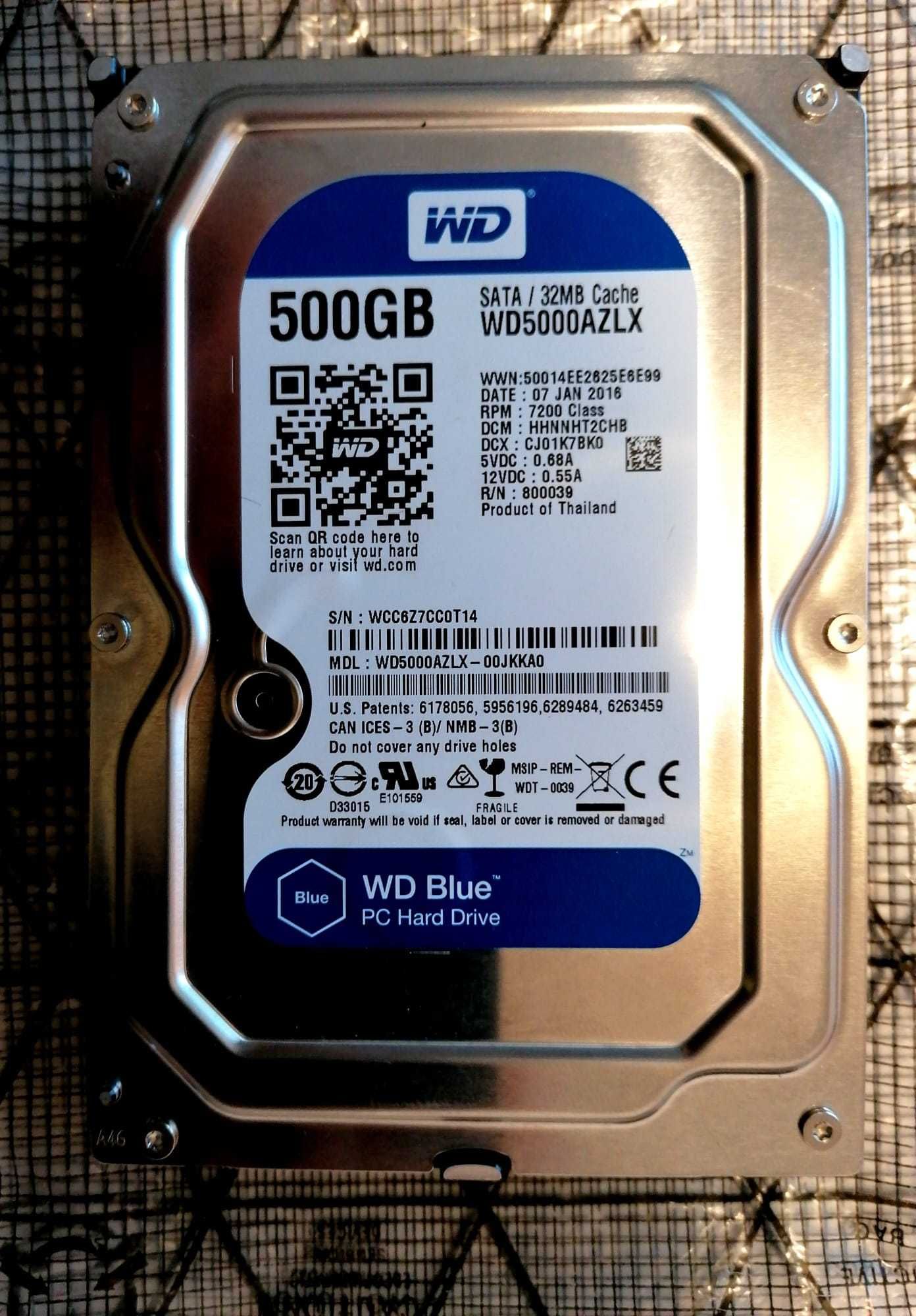 Hard Disk Western Digital 500GB