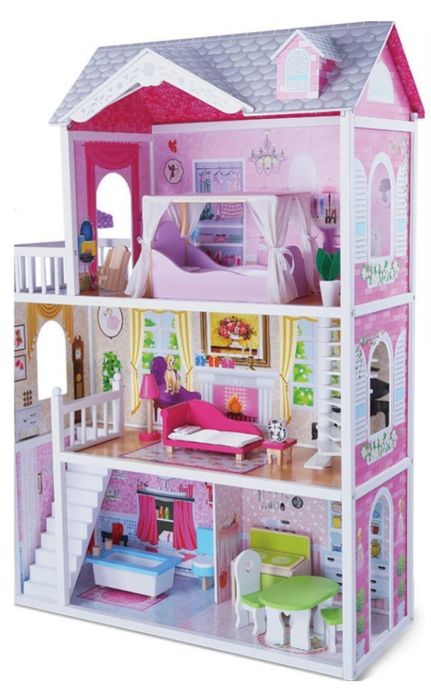 Къща за Кукли (размер Барби) Moni Aria